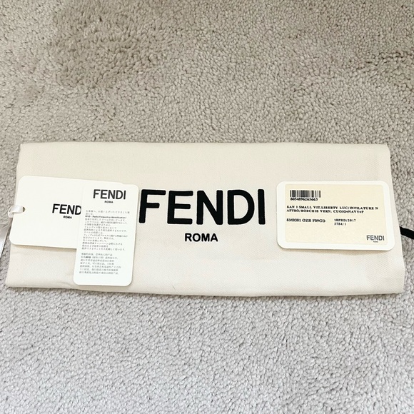 Authentic Fendi Kan 1 whipstitch small crossbody bag - Picture 8 of 10